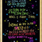Wall Frame Gold - Cosmic Dance by M. McGrath