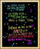 Wall Frame Gold - Cosmic Dance by M. McGrath