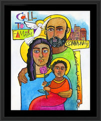 Wall Frame Black - Call to Family and Community by M. McGrath