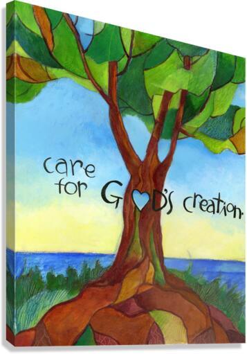 Canvas Print - Care For God's Creation by Br. Mickey McGrath, OSFS - Trinity Stores