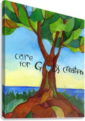 Canvas Print - Care For God's Creation by M. McGrath