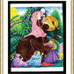 Wall Frame Gold, Matted - St. Jane de Chantal by Br. Mickey McGrath, OSFS - Trinity Stores