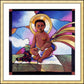 Wall Frame Gold, Matted - Child Jesus by Br. Mickey McGrath, OSFS - Trinity Stores