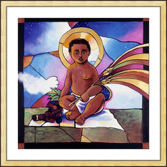 Wall Frame Gold - Child Jesus by M. McGrath
