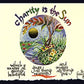Wall Frame Espresso, Matted - Charity is the Sun by Br. Mickey McGrath, OSFS - Trinity Stores