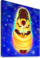 Canvas Print - Mary, Cosmic Lady of Light by M. McGrath
