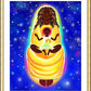 Wall Frame Gold, Matted - Mary, Cosmic Lady of Light by M. McGrath