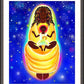Wall Frame Espresso, Matted - Mary, Cosmic Lady of Light by Br. Mickey McGrath, OSFS - Trinity Stores
