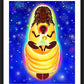 Wall Frame Black, Matted - Mary, Cosmic Lady of Light by M. McGrath