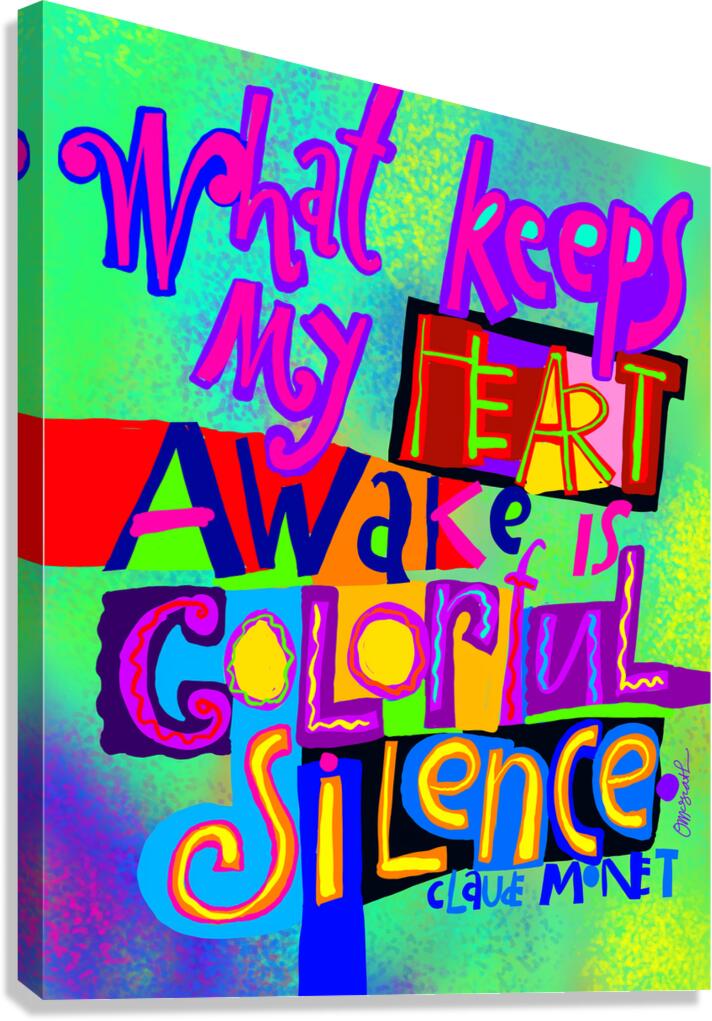 Colorful Silence - Canvas Print