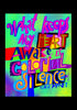 Colorful Silence - Holy Card