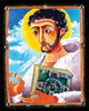 Metal Print - St. Columcill by Br. Mickey McGrath, OSFS - Trinity Stores