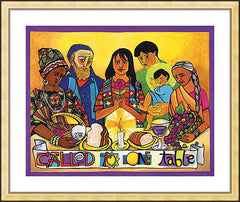 Wall Frame Gold - Called to One Table by M. McGrath