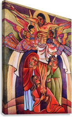 Canvas Print - Crucifixion by M. McGrath