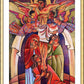 Wall Frame Gold, Matted - Crucifixion by M. McGrath