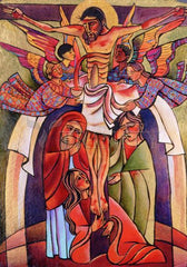 Metal Print - Crucifixion by M. McGrath