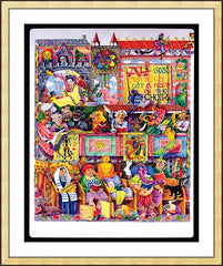 Wall Frame Gold - All God's Critters Got a Place in the Choir by M. McGrath