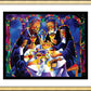 Wall Frame Gold, Matted - Communion of Saints by Br. Mickey McGrath, OSFS - Trinity Stores