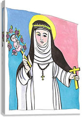 Canvas Print - St. Catherine of Siena by M. McGrath