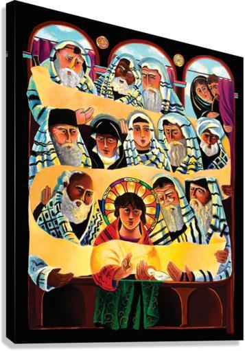 Canvas Print - Christ the Student by Br. Mickey McGrath, OSFS - Trinity Stores