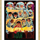 Wall Frame Gold, Matted - Christ the Student by Br. Mickey McGrath, OSFS - Trinity Stores