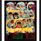 Wall Frame Black, Matted - Christ the Student by M. McGrath