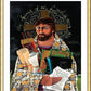 Wall Frame Gold, Matted - Christ the Teacher by M. McGrath