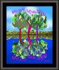 Wall Frame Espresso - Dreams and Awakenings by M. McGrath
