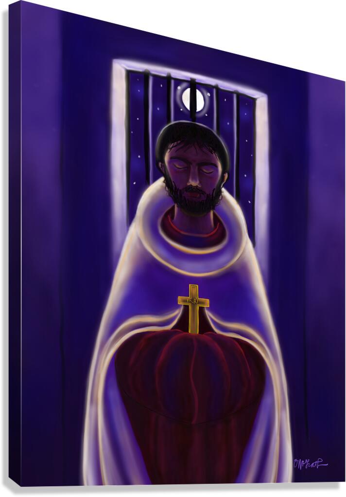 Canvas Print - St. John of the Cross - Dark Night of the Soul by M. McGrath