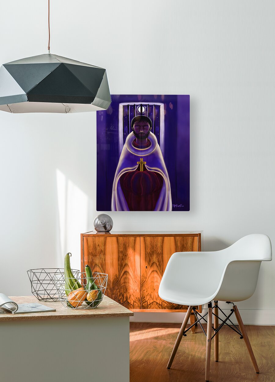 St. John of the Cross - Dark Night of the Soul - Metal Print