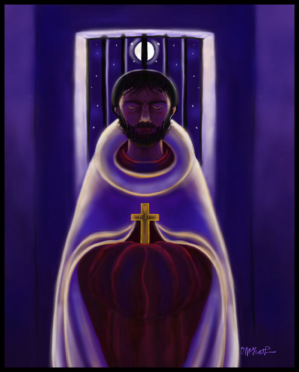 St. John of the Cross - Dark Night of the Soul - Wood Plaque