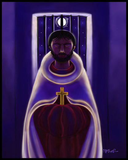 St. John of the Cross - Dark Night of the Soul - Wood Plaque