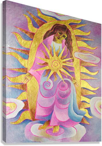 Canvas Print - Mary, Dawn on High by Br. Mickey McGrath, OSFS - Trinity Stores