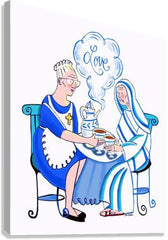Canvas Print - Dorothy Day and St. Teresa of Calcutta by M. McGrath