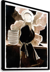 Canvas Print - St. Thérèse Doing the Dishes by M. McGrath