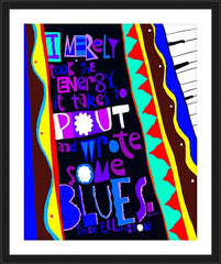 Wall Frame Black - Duke Ellington by M. McGrath