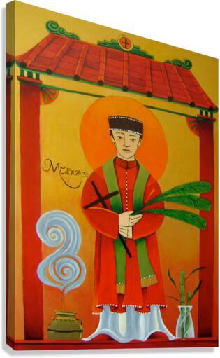 Canvas Print - St. Andrew Dung-Lac by Br. Mickey McGrath, OSFS - Trinity Stores
