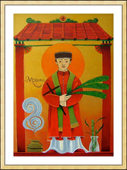 Wall Frame Gold - St. Andrew Dung-Lac by M. McGrath
