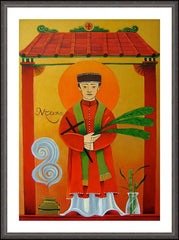 Wall Frame Espresso - St. Andrew Dung-Lac by M. McGrath