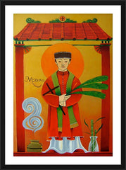 Wall Frame Black - St. Andrew Dung-Lac by M. McGrath