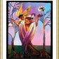Wall Frame Gold, Matted - Easter Morning by Br. Mickey McGrath, OSFS - Trinity Stores
