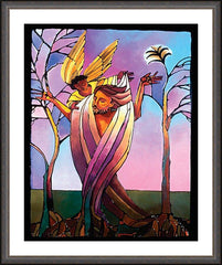 Wall Frame Espresso - Easter Morning by M. McGrath