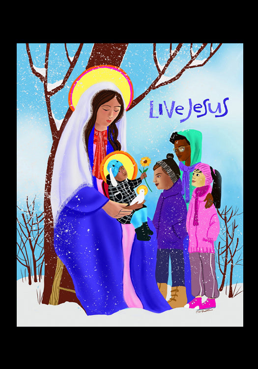 Our Lady of Minneapolis - Holy Card