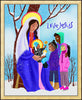 Wall Frame Gold - Our Lady of Minneapolis by M. McGrath