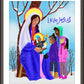 Wall Frame Espresso, Matted - Our Lady of Minneapolis by M. McGrath
