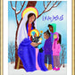 Wall Frame Gold, Matted - Our Lady of Minneapolis by M. McGrath