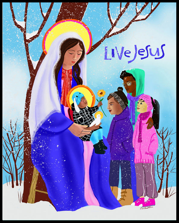 Our Lady of Minneapolis - Wood Plaque