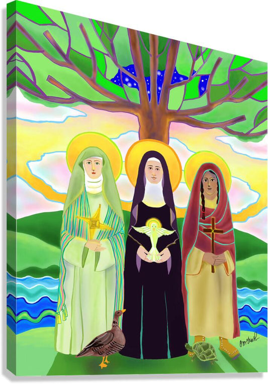 Earth Mothers - Canvas Print