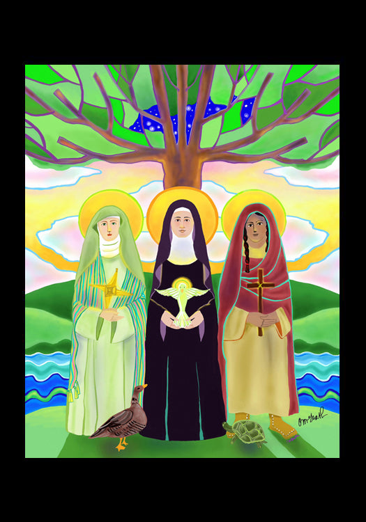 Earth Mothers - Holy Card