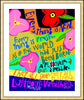 Wall Frame Gold, Matted - Everything is New by M. McGrath